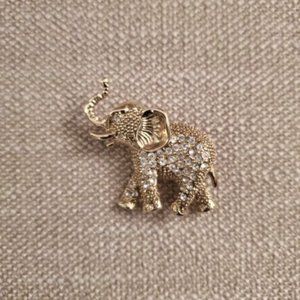 Elephant Brooch